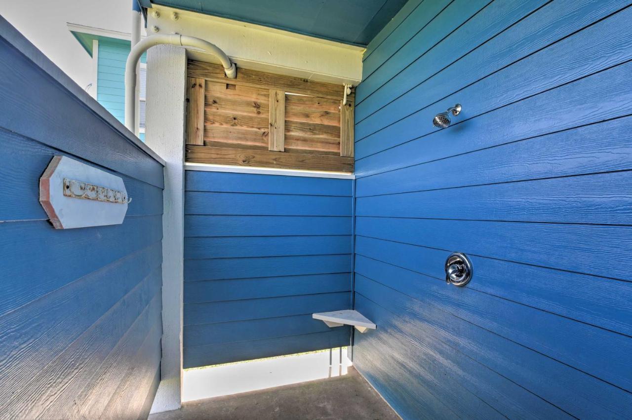 Bright Crystal Beach House, Walk To Coast! Vila Bolivar Peninsula Exterior foto