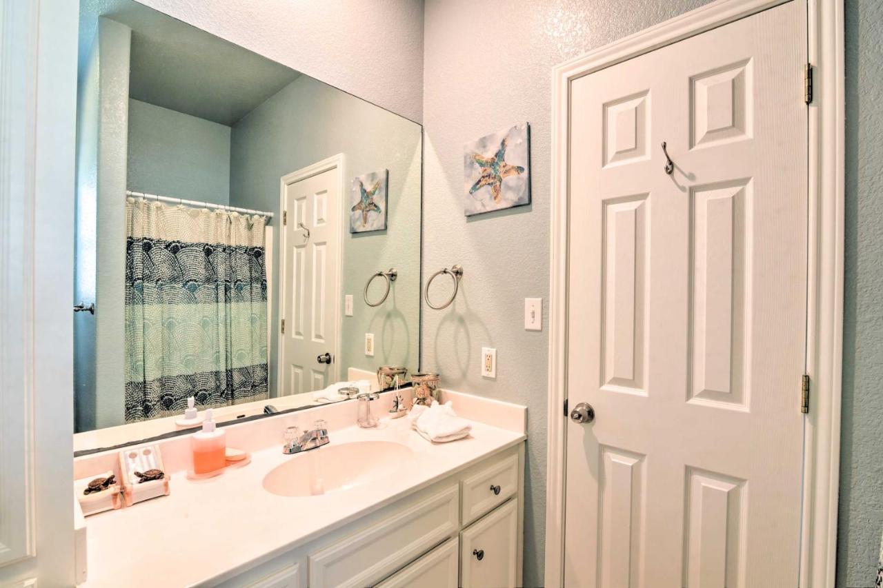 Bright Crystal Beach House, Walk To Coast! Vila Bolivar Peninsula Exterior foto